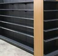 Industrial gondola shelving